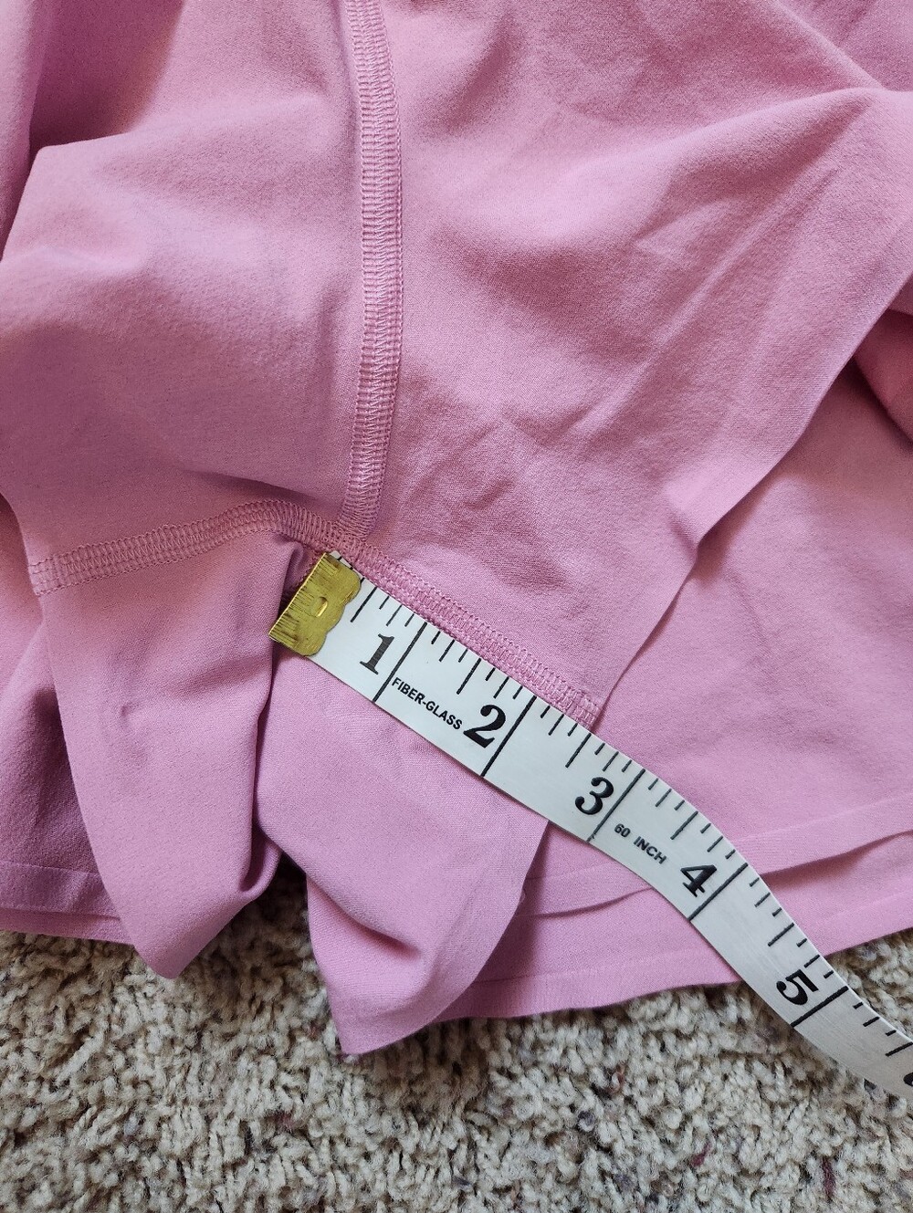 Lululemon Shake It Out Run Shorts 2.5" Pink Size XXS NWT - Picture 9 of 10